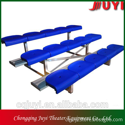 JY-717 Aluminum outdoor bleacher seating gym seating system sports tribune outdoor stadium bleacher seating retractable bleache